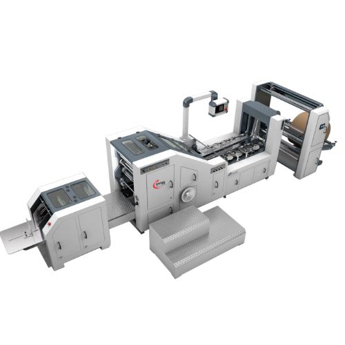 Fully Automatic Paper Bag Making Machine
